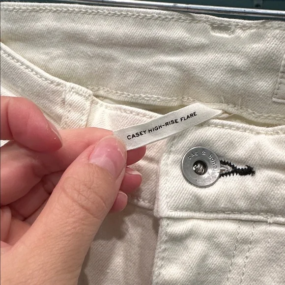 Rag & Bones high rise flare jeans - Picture 3 of 5